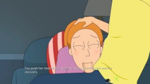 Summer forced to blow her brother - Rick and Morty a Way Back Home animation on Crohasit