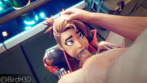 TNTina Blowjob [Birdx3d] - ﻿3D animation on Crohasit