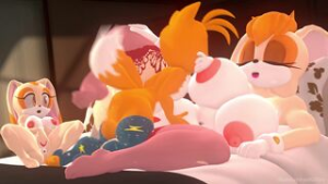 Tails Riding Vanilla With Sound – [Leviantan581re] - ﻿3D animation on Crohasit