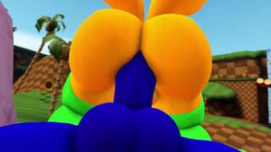 Tails acting like a femboy - ﻿3D animation on Crohasit