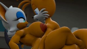 Tails x Rouge Part 5 [Burstingseas] - ﻿3D animation on Crohasit