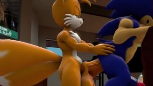 Tails x Sonic [Mtymac] - ﻿3D animation on Crohasit