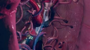 Tentacle Hell Queen Medusa 2 - ﻿3D animation on Crohasit