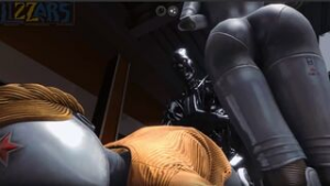 Terminator and The twins - Atomic Heart animation on Crohasit