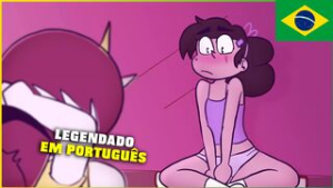 The Cum Princess [LEGENDADO PT-BR] - 2D animation on Crohasit