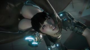 The First Descendant Black (DelaliciousVA) - ﻿3D animation on Crohasit