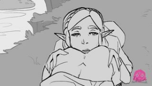 The Legend of Femdom - The Legend of Zelda animation on Crohasit