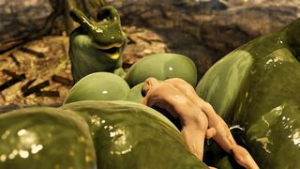 The Slug lady - ﻿3D animation on Crohasit