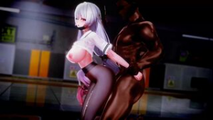 Theresa get the BBC - Honkai Impact animation on Crohasit