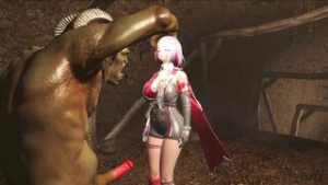 Topaz defeat by goblin warrior - Honkai Star Rail animation on Crohasit