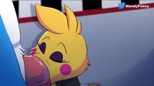 Toy Bonnie getting a blowjob - Five Nights at Freddy's animation on Crohasit