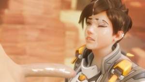 Tracer Paying A Bet [White][Bewyx] - ﻿3D animation on Crohasit