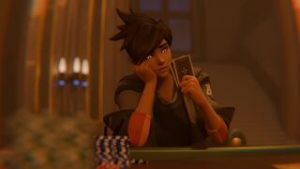 Tracer won or lost in the end? - Overwatch animation on Crohasit