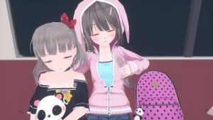 Transforming into a snoozing sister’s plastic bottle [WaruiSlimeDesu] - iwara animation on Crohasit