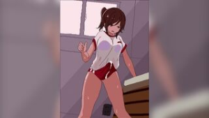 Trouble Holding It in - 2D animation on Crohasit