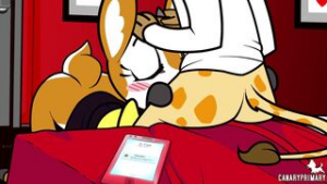 Tsunoda’s In Deep (@canaryprimary) [BJ Loop] - aggretsuko animation on Crohasit