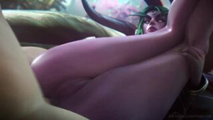 Tyrande Anal [FPSBlyck] - ﻿3D animation on Crohasit