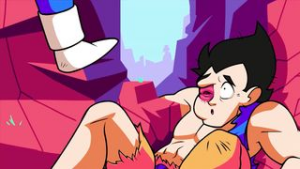 Vageta Ballsbusting [dreaminerryday, Piper and Fushark] - Dragon Ball animation on Crohasit