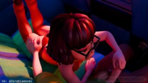 Velma Blowjob – Blender Knight - ﻿3D animation on Crohasit