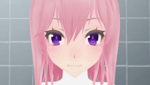 Vid1 – Lilia in bathroom - ﻿3D animation on Crohasit