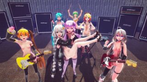 Vocaloid Band Dance Dance Decadence [KamakiriSensei] - ﻿3D animation on Crohasit