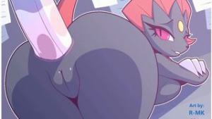 Weavile anal training - Pokemon animation on Crohasit