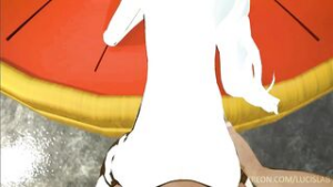 Weiss takes a dick while Glynda watches and encourages both - ﻿3D animation on Crohasit