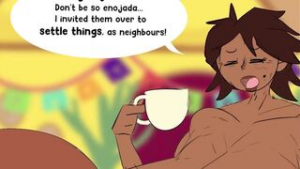 Welcome to the Latina Household - 2D animation on Crohasit