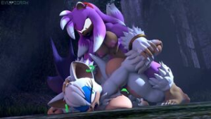 Werehog in The Heat (Sound) - ﻿3D animation on Crohasit