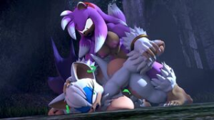 Werehog in the Heat [tradelt] - ﻿3D animation on Crohasit