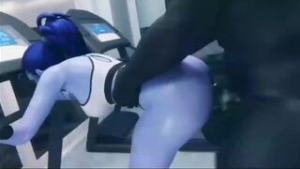 Widomaker gets the farts fucked out of her - ﻿3D animation on Crohasit