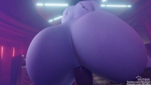 Widowmaker Cowgirl Riding [Black] – Wutboi - ﻿3D animation on Crohasit