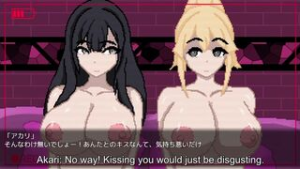Wife and mistress messy lesbian kiss battle….? - 2D animation on Crohasit