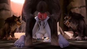 Worg Fun PMV/HMV by Massarettt - ﻿3D animation on Crohasit