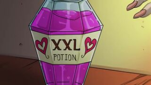 XXL Potion - 2D animation on Crohasit