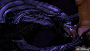 Xenomorph Blowjob – DaSharky - ﻿3D animation on Crohasit