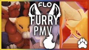 [YMV] FLO – Furry PMV - ﻿3D animation on Crohasit