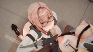 Yanagi x futa Miyabi (sound) - ﻿3D animation on Crohasit