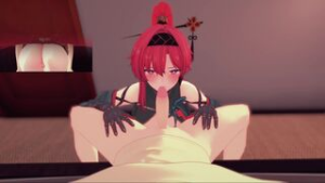 Yinlin at your service. - ﻿3D animation on Crohasit
