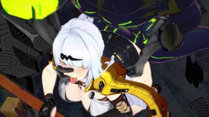 Yixuan smashed by ethereal - zenless zone zero animation on Crohasit