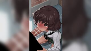 Yukari Akiyama (No Sound) [Mizumizuni] - girls und panzer animation on Crohasit