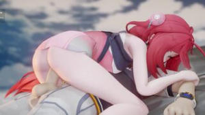 Yuzuha [Akt] - ﻿3D animation on Crohasit