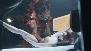 ZMSFM Shepard and Wrex (Front Angle) - ﻿3D animation on Crohasit