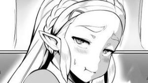Zelda Comic Dub (AI Voice) (with visuals) - The Legend of Zelda animation on Crohasit