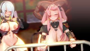 [Zenless Zone Zero] Nicole and Anby ver 1 - zenless zone zero animation on Crohasit