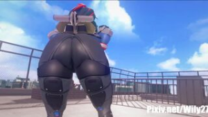 Zhu Yuan’s Ass - zenless zone zero animation on Crohasit