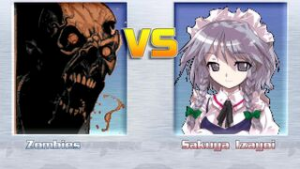 Zombies Vs Sakuya Izayoi - Mugen animation on Crohasit