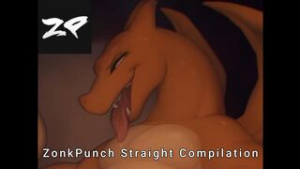 ZonkPunch Straight Compilation - 2D animation on Crohasit