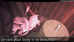 a large booty in prison [ProfessorCow] - arknights animation on Crohasit