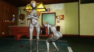 atomic heart; the twins - ﻿3D animation on Crohasit